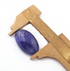 1 Pc 30 Ct. Natural Tanzanite Smooth Gemstone - Tanzanite Loose Gemstone - Brilliant Cut - Jewelry Making 24mm-15mm LGS015
