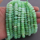 1 Strand Green Opal Faceted Round Briolettes - Round Shape Beads 6mm-7mm 8 Inches BR2217 - Tucson Beads