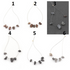 5 Pc Gray, Black and brown Diamond Nuggets, Rough Diamond Beads, Natural Raw Diamond Chips Beads (You Choose)