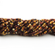 5 Strands Mookaite Beads , Mookaite Gemstone Faceted Roundelle Beads - Round Beads 3mm-4mm 14 Inches RB243 - Tucson Beads