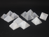 1 Pc White Selenite Pyramid Polished Selenite Slab, Selenite,Charging Plate, Selenite Crystal Slab, Selenite Stone Slab49x38mm-46x37mmHS273