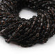 3 Long Strands Smoky Quartz Smooth Oval Shape Briolettes -Smoky Oval Beads  6mmx6mm-10mmx5mm- 13 inches RB436 - Tucson Beads