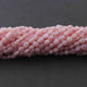 3 Long Strands Pink Opal Smooth Oval Shape Briolettes -Pink Opal Oval Beads 6mmx5mm-10mmx5mm 13 inches RB437 - Tucson Beads