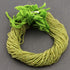 5 Long Strands Ex+++ Quality Peridot Micro Faceted Tiny Rondelles- Peridot Small Beads 2mm 13.5 Inches  RB026
