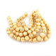 1 Strand 24k Gold Plated Designer Copper Diamond Cut Ball Beads - Jewelry Making - 12mm 7 Inches GPC069 - Tucson Beads