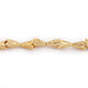 1 Strand 24k Gold Plated Designer Copper Casting Cone Beads - Jewelry Making - 15mmx10mm 7 Inch Gpc099 - Tucson Beads