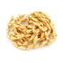 1 Strand 24k Gold Plated Designer Copper Casting Bio Cone Beads - Jewelry- 23mmx10mm 9 Inch Gpc098