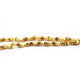 1 Strand 24k Gold Plated Designer Copper Casting Lotus Flower Beads - Jewelry- 11mmx8mm 7 Inches GPC119 - Tucson Beads