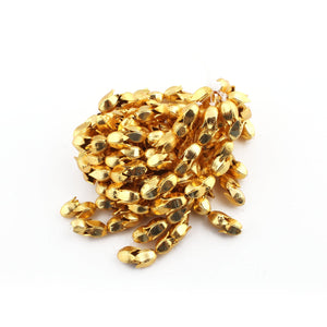1 Strand 24k Gold Plated Designer Copper Casting Lotus Flower Beads - Jewelry- 11mmx8mm 7 Inches GPC119 - Tucson Beads