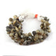 3 Strands Cats Eye Faceted Pear Drop Beads Briolettes - 13mmx9mm-15mmx9mm 8 Inches BR1474 - Tucson Beads