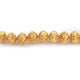 1 Strand 24k Gold Plated Designer Copper Casting Round Shape Beads - 16mmx14mm - Jewelry - 8 Inches GPC326 - Tucson Beads
