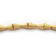 1 Strand 24k Gold Plated Designer Copper Casting Cone Beads - Jewelry - 19mmx17mm 8 Inches GPC324 - Tucson Beads