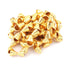 1 Strand 24k Gold Plated Designer Copper Casting Cone Beads - Jewelry - 14mmx14mm 8 Inches GPC322