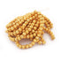 1 Strand 24k Gold Plated Designer Copper Casting Round Ball Beads - Jewelry Making - 9mmx7mm 8 Inches GPC007