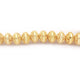 1 Strand 24k Gold Plated Copper Designer Wheel Round Beads - 18mmx13mm - Jewelry Making - 8 Inches GPC488 - Tucson Beads