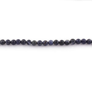 1 Strand Finest Quality Sodalite Faceted Round Ball Bead - Sodalite Ball Beads 8mm 14 Inches BR2188 - Tucson Beads