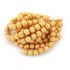 1 Strand 24k Gold Plated Designer Copper Casting Round Ball Beads - 13mm- Jewelry Making - 8 Inches GPC039