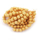 1 Strand 24k Gold Plated Designer Copper Casting Round Ball Beads - 13mm- Jewelry Making - 8 Inches GPC039 - Tucson Beads