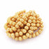 1 Strand 24k Gold Plated Designer Copper Casting Round Ball Beads - 13 mm Ball Beads - Jewelry Making - 7 Inches GPC323