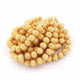 1 Strand 24k Gold Plated Designer Copper Casting Round Ball Beads - 13 mm Ball Beads - Jewelry Making - 7 Inches GPC323 - Tucson Beads
