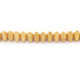 1 Strand 24k Gold Plated Designer Copper Casting Trillion Beads - Jewelry Making - 16mmx17mm 7 Inches Gpc058 - Tucson Beads