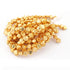 1 Strand 24k Gold Plated Designer Copper Casting Fancy Beads - Jewelry - 9mmx11mm 8 Inches GPC128