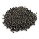 30 PCS Top Quality Black Spinel 925 Silver Plated Beads-- Black Spinel Loose Gemstone Bead 3mmx4mm Lgs717 - Tucson Beads