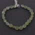 1 Strand Prehnite Briolettes - Faceted Oval  Beads 7mmx8mm-9mmx13mm 9 Inches BR3779