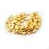 2 Strands Stamp Fish  Beads 24K Gold Plated on Copper - Fish  Beads 17mmx14mm  8 Inches Strand GPC523