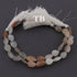 1 Strands Multi Moonstone Pear Drop Center Drill Beads Briolettes - 11mmx9mm-13mmx9mm 8 Inch  BR3800