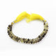 1 Strand Bio Lemon Quartz & Smoky Quartz Faceted Round Ball Briolettes 7mm-8mm 8 Inches BR3905 - Tucson Beads