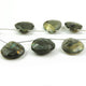 1 Long Strand Labradorite Faceted Briolettes - Heart Shape Beads 19mmx19mm-25mmx25mm 10 Inches BR3772 - Tucson Beads