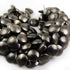 2 Strands AAA Quality Side Disc Black Copper Beads 14mm , 16mm 7 inch Strand GPC670