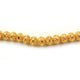 1 Strand AAA Quality Casting Fancy Rondelles 24K Gold Plated on Copper - Fancy Rondelles Beads 15mm 8 Inch Strand GPC495 - Tucson Beads