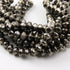 2 Strands Fine Quality Japanese Cap Beads Oxidized Silver Plated Over Copper - Japanese Cap Beads 10mm 8 Inche Strand GPC642