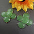 6 Pcs Green Chalcedony 925 Sterling Silver/Vermeil Faceted Round Shape Pendant- 28mmx25mm SS083