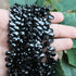 1 Strands Excellent Quality Black Onyx Faceted Pear Drop Briolettes - Black Onyx Beads 8mmx6mm-9mmx6mm 8 Inches BR1861