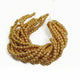 2 Strands 24k Gold Plated Copper Diamond Cut Balls Beads- 7mm-8mm  - Jewelry Making - 8 Inches GPC076 - Tucson Beads