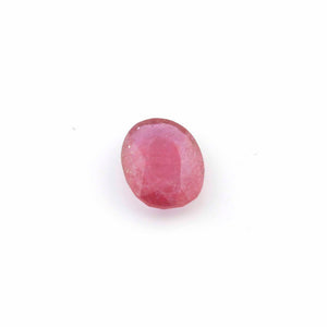 1 Pc 5 Ct. Natural Ruby Faceted Gemstone - Ruby Loose Gemstone - Brilliant Cut - Jewelry Making  13mmx10mm  LGS652 - Tucson Beads