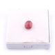1 Pc 5 Ct. Natural Ruby Faceted Gemstone - Ruby Loose Gemstone - Brilliant Cut - Jewelry Making  11mmx8mm  LGS663 - Tucson Beads