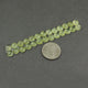 10 Pcs Prehnite Calibrated Smooth Cabochon Round Flat Back Cap- Loose Gemstone Cabochon 8mm LGS315 - Tucson Beads
