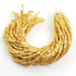 10 Strands Designer Tube Beads 24k Gold Plated Copper 5mmx3mm-8mmx3mm 7.5 inch Strand Gpc498