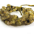 1 Strand Bio Lemon Smooky Quartz Faceted Rondelle - 6mm-9mm 10 Inch BR4025