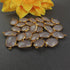 5 Pcs  Rose quartz 24k Gold Plated Rectangle Shape Double  Bail Connector-- Faceted Connector- 24mmx14mm PC054