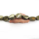 1 Strands Natural Pyrite Faceted Briolettes - Flat Oval Beads 15mmx12mm-25mmx17mm 7 Inches BR4057 - Tucson Beads