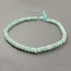 1 Strand Amazonite Faceted  Rondelles -  Roundel Beads 7mm-9mm 12 Inches BR3296 - Tucson Beads