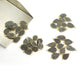 10 Pcs Mystic Black Druzy Druzzy Drusy Pear Shape 24K Gold Plated Double Bail Connector PC312 - Tucson Beads