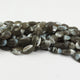 1 Strands Blue Oregon Faceted Oval Briolettes - Blue Oregon Opal Oval Beads 13mmx11mm-19mmx13mm 8 Inches BR3175 - Tucson Beads