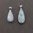 Beautiful ,Genuine and Rare Larimar Pendant (You Choose) - 925 Sterling Silver - Gemstone Pendant  SJ353