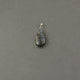 1 Pc Genuine and Rare Labradorite Pear Shape Pendant ,925 Sterling Silver - Gemstone Pendant 42mmX20mm SJ363 - Tucson Beads